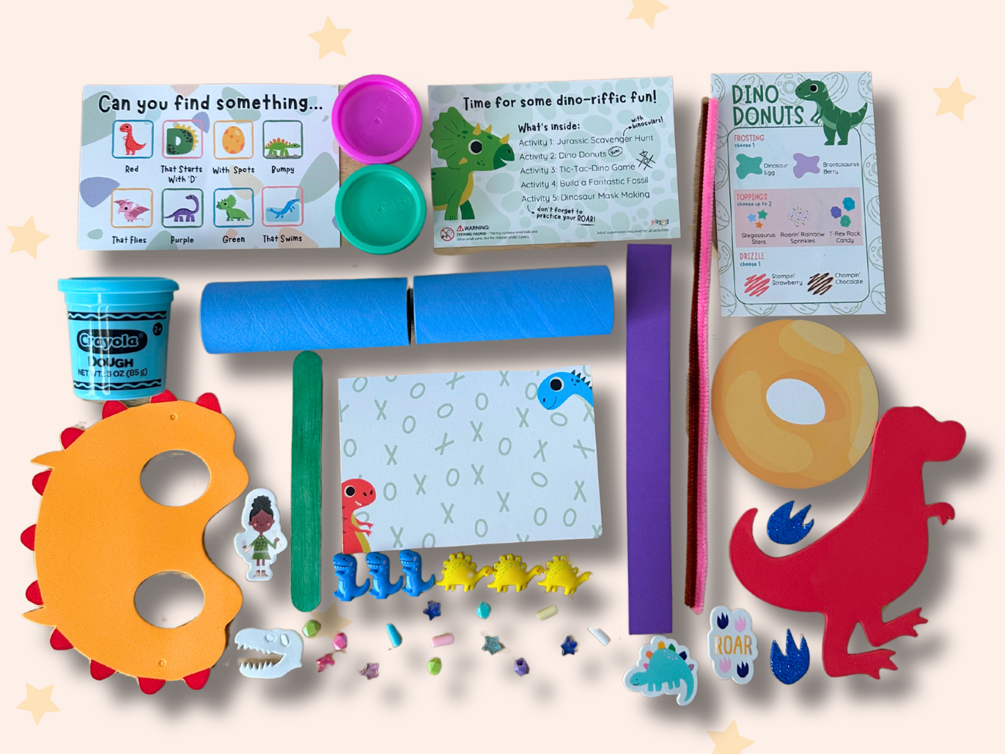 Dinosaur Grab-and-Go Activity Kit