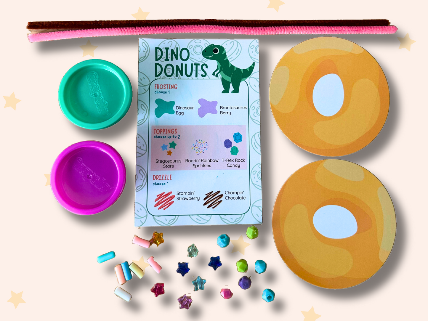 Dinosaur Grab-and-Go Activity Kit