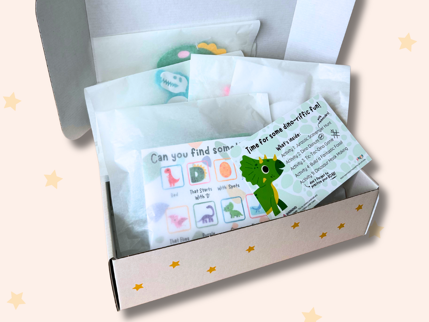 Dinosaur Grab-and-Go Activity Kit