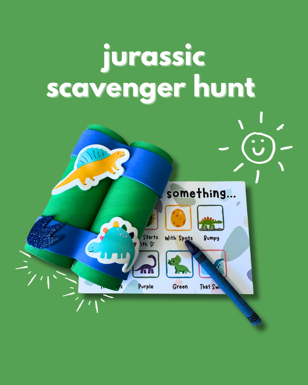 Dinosaur Grab-and-Go Activity Kit