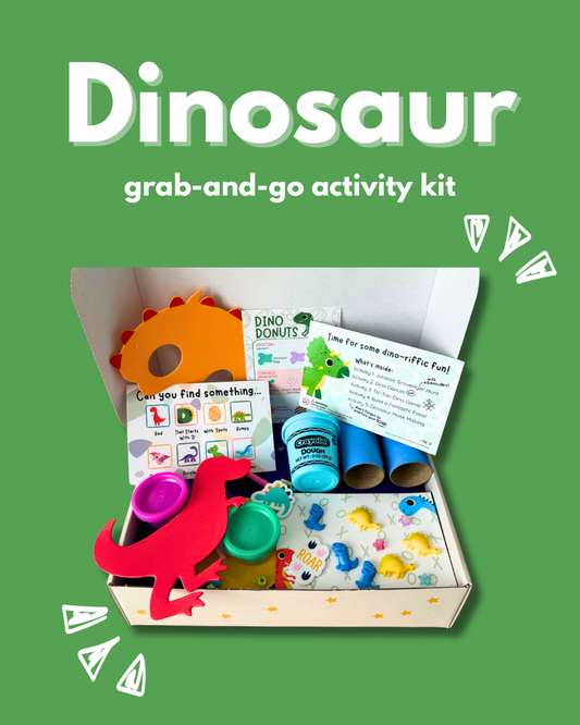 Dinosaur Grab-and-Go Activity Kit